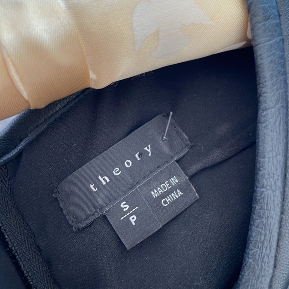 Theory Lamb Leather Top - Picture 8 of 9